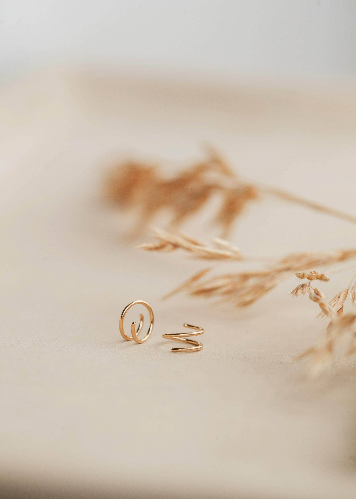 Tiny Twist Earrings | Smaller - 6MM / Twisted / 14kt Gold Fill