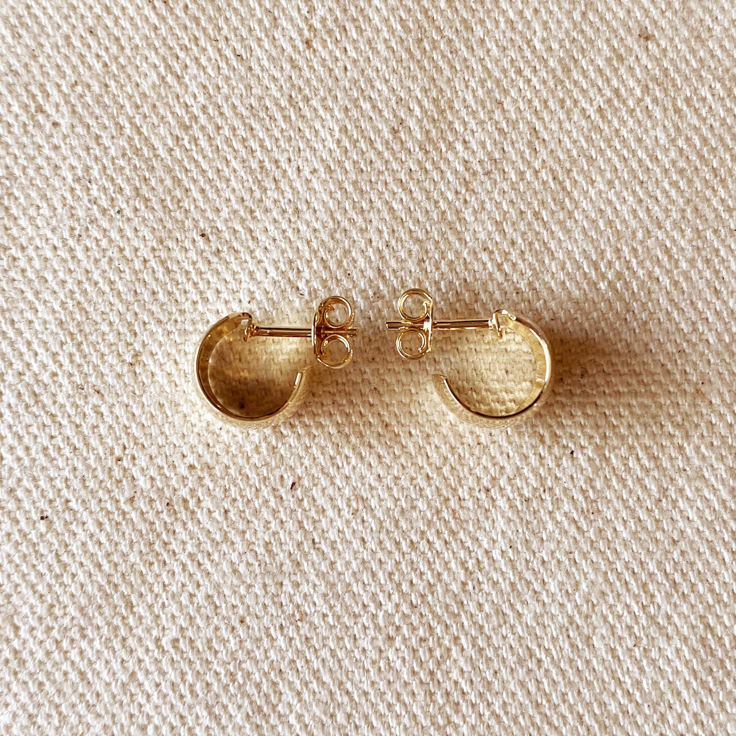 Half Open Hoops | 18k Gold Fill