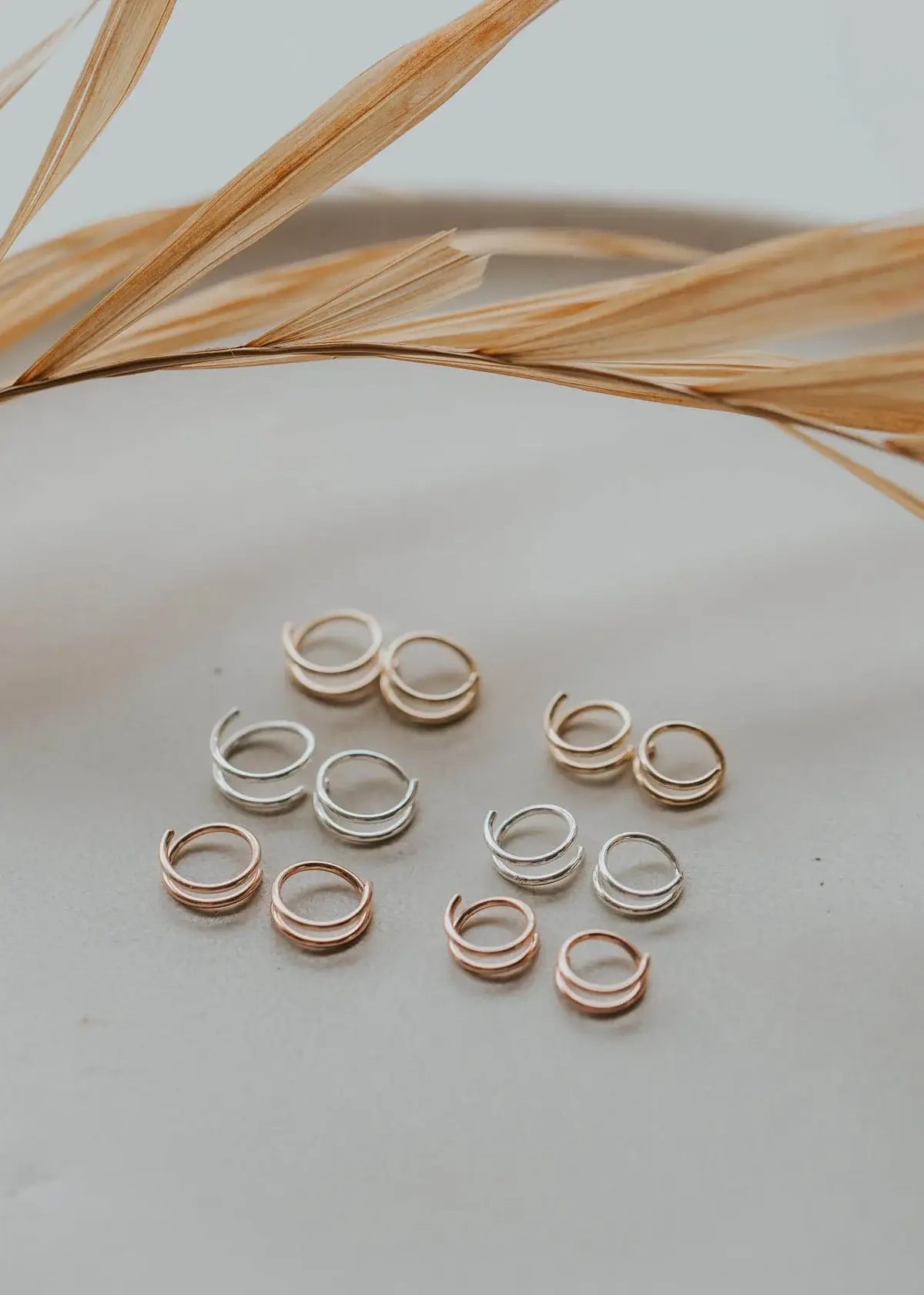 Tiny Twist Earrings | Smaller - 6MM / Twisted / 14kt Gold Fill