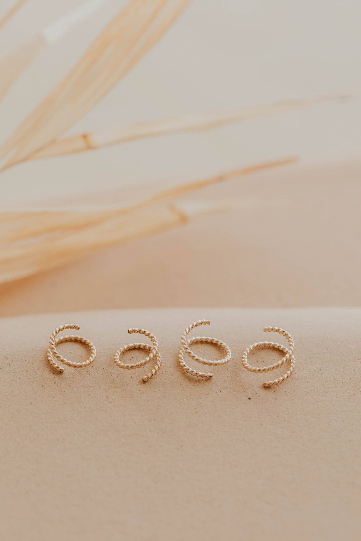 Tiny Twist Earrings | Smaller - 6MM / Twisted / 14kt Gold Fill