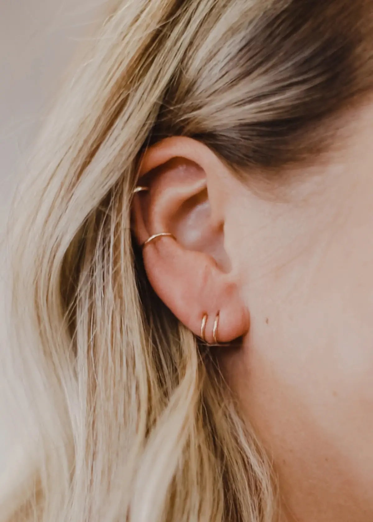 Tiny Twist Earrings | Smaller - 6MM / Twisted / 14kt Gold Fill