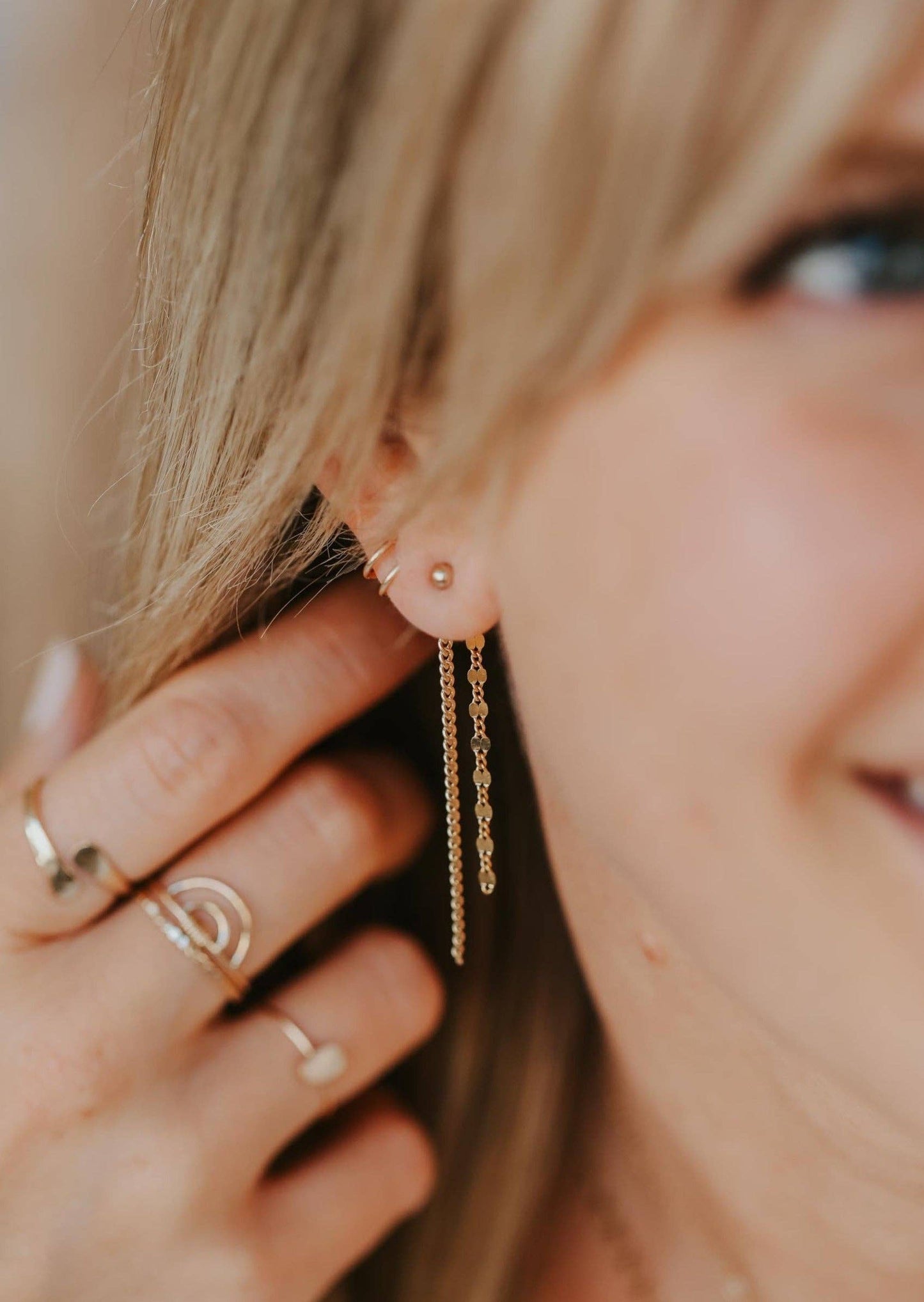 Lenny Backdrop | 14kt Gold Fill: 14kt Gold Fill