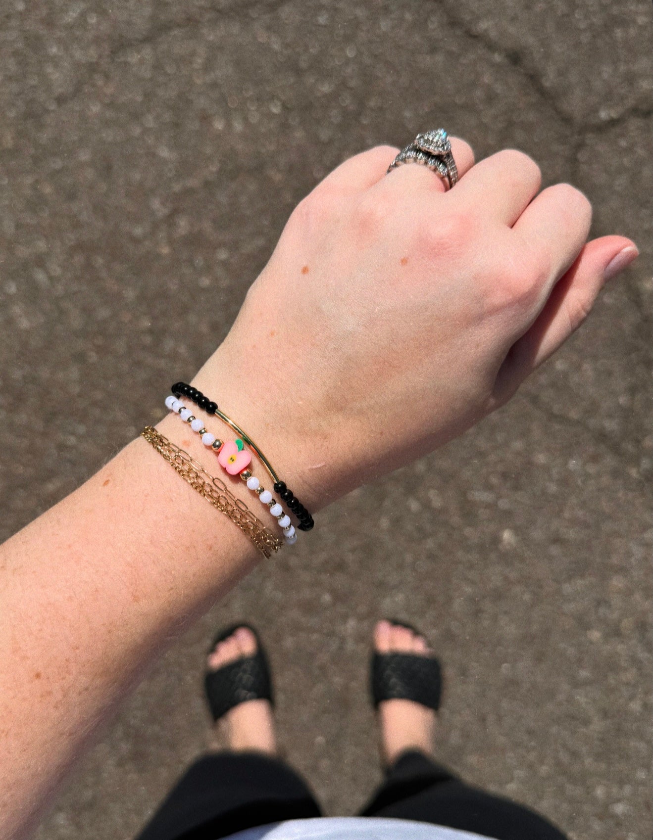 Apple Stacking Bracelet