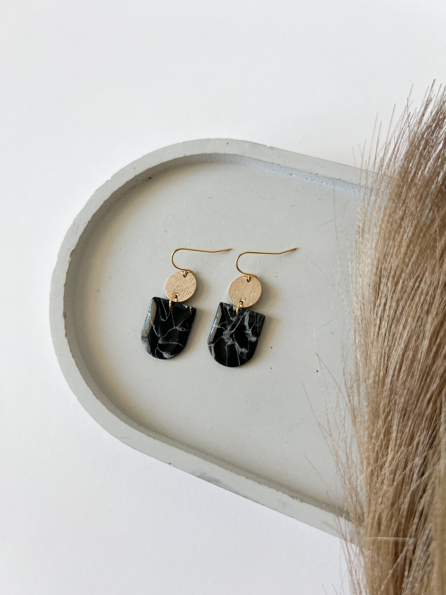 Madison | Black + White Marble