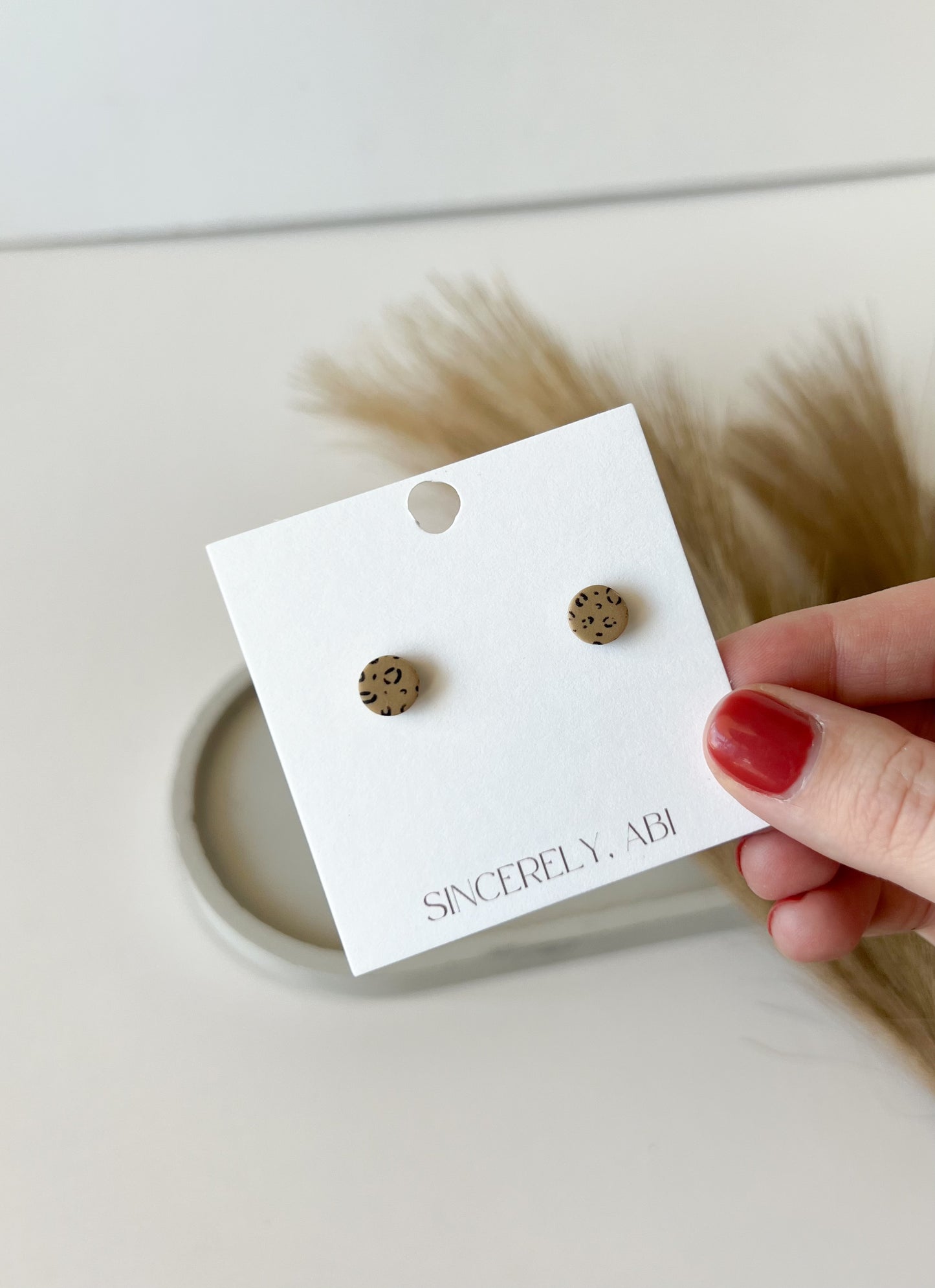 Mini Basic Studs | Leopard