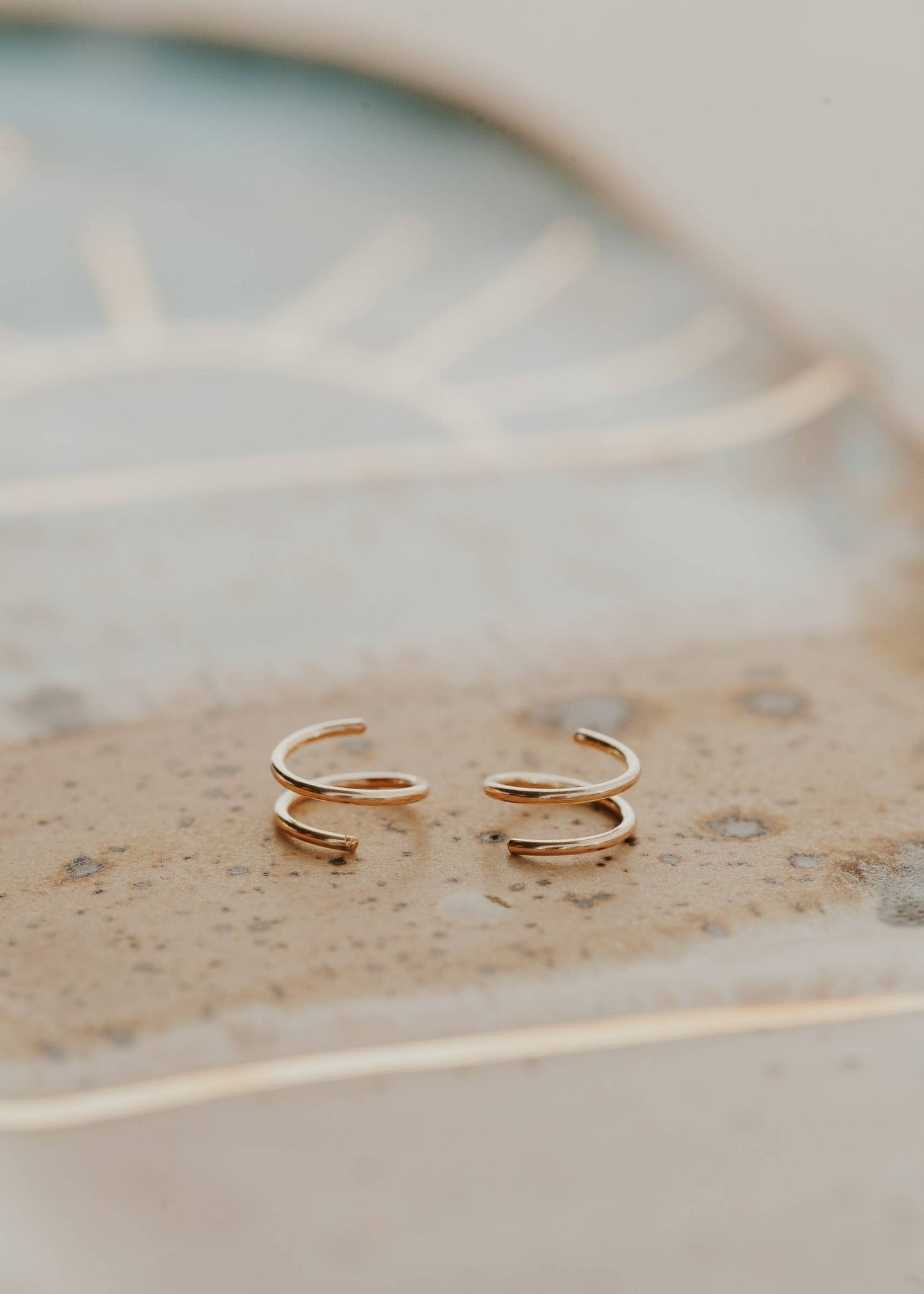 Tiny Twist Earrings | Smaller - 6MM / Twisted / 14kt Gold Fill