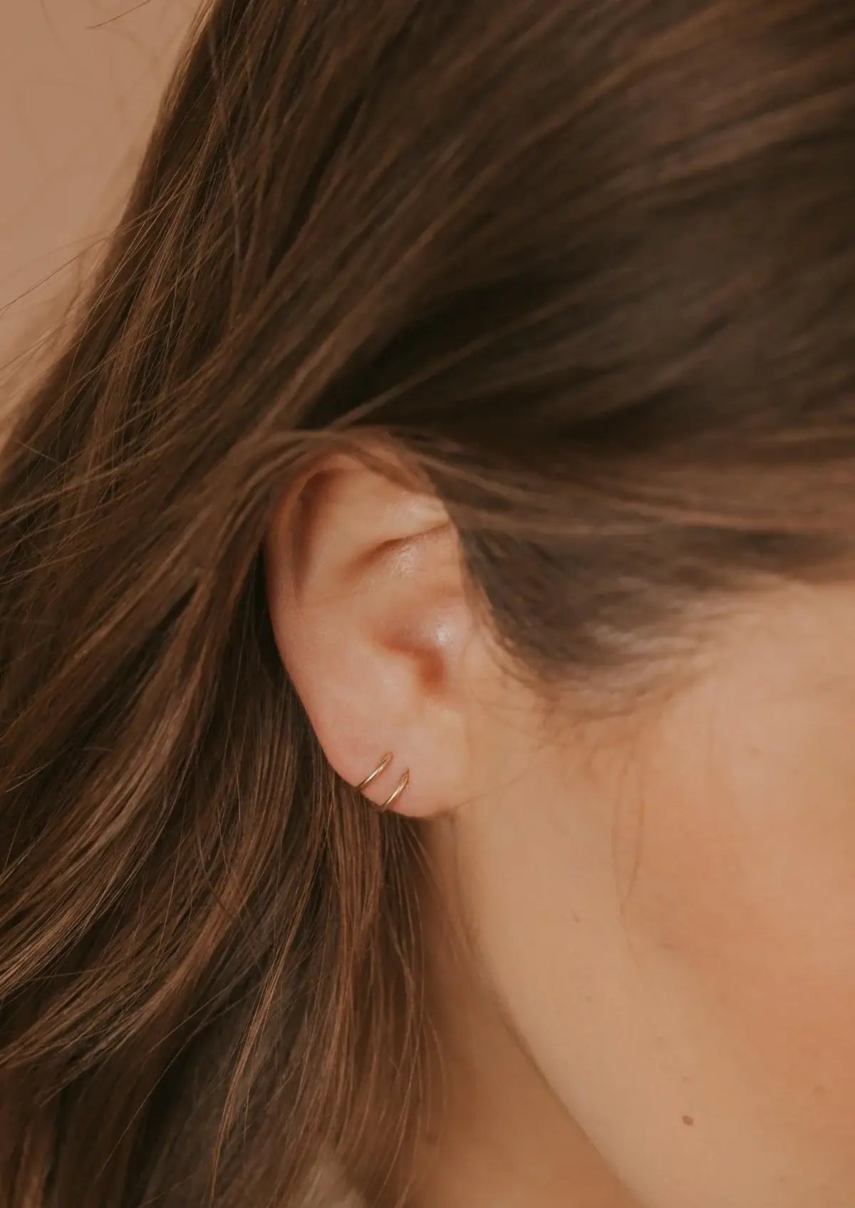 Tiny Twist Earrings | Smaller - 6MM / Twisted / 14kt Gold Fill