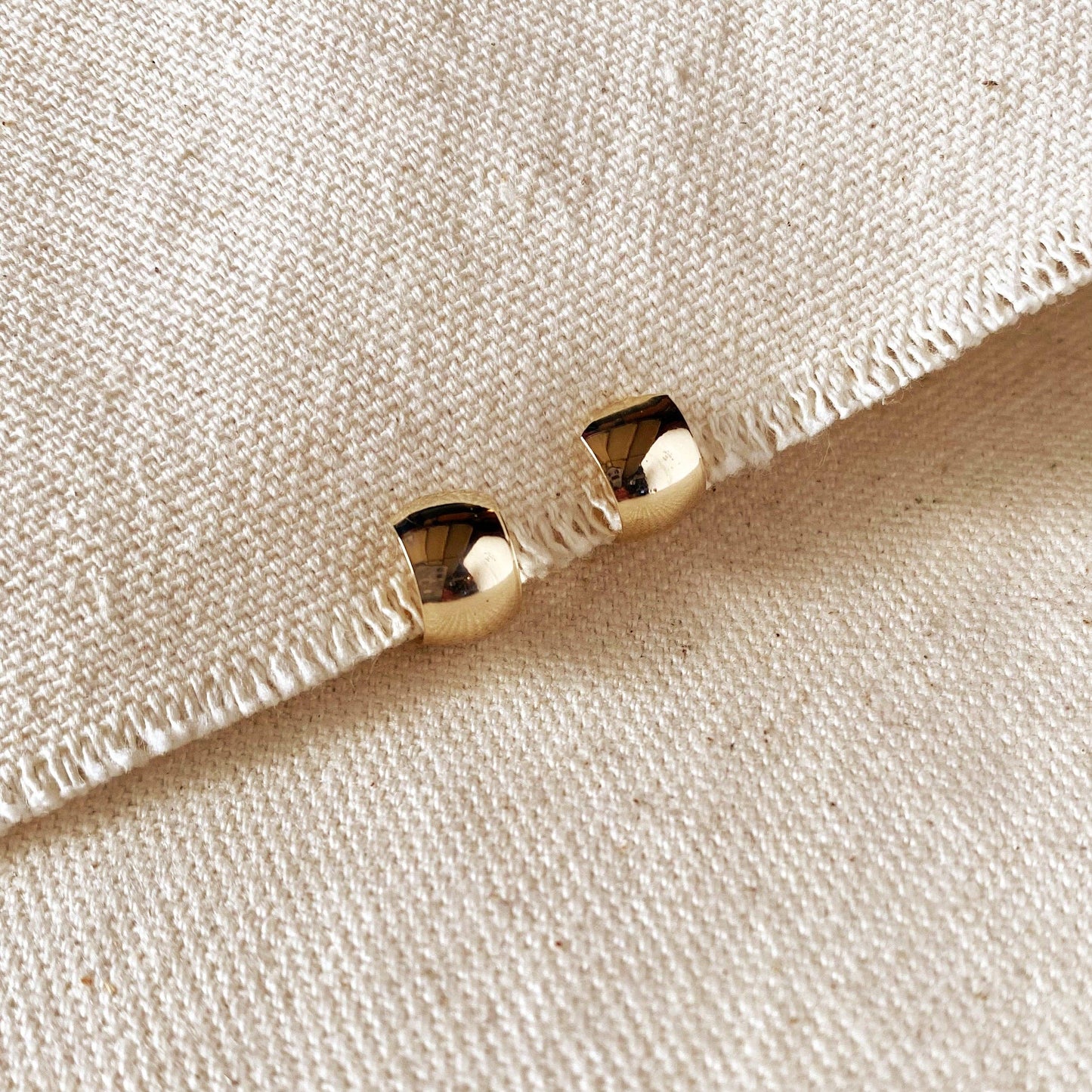 Half Open Hoops | 18k Gold Fill