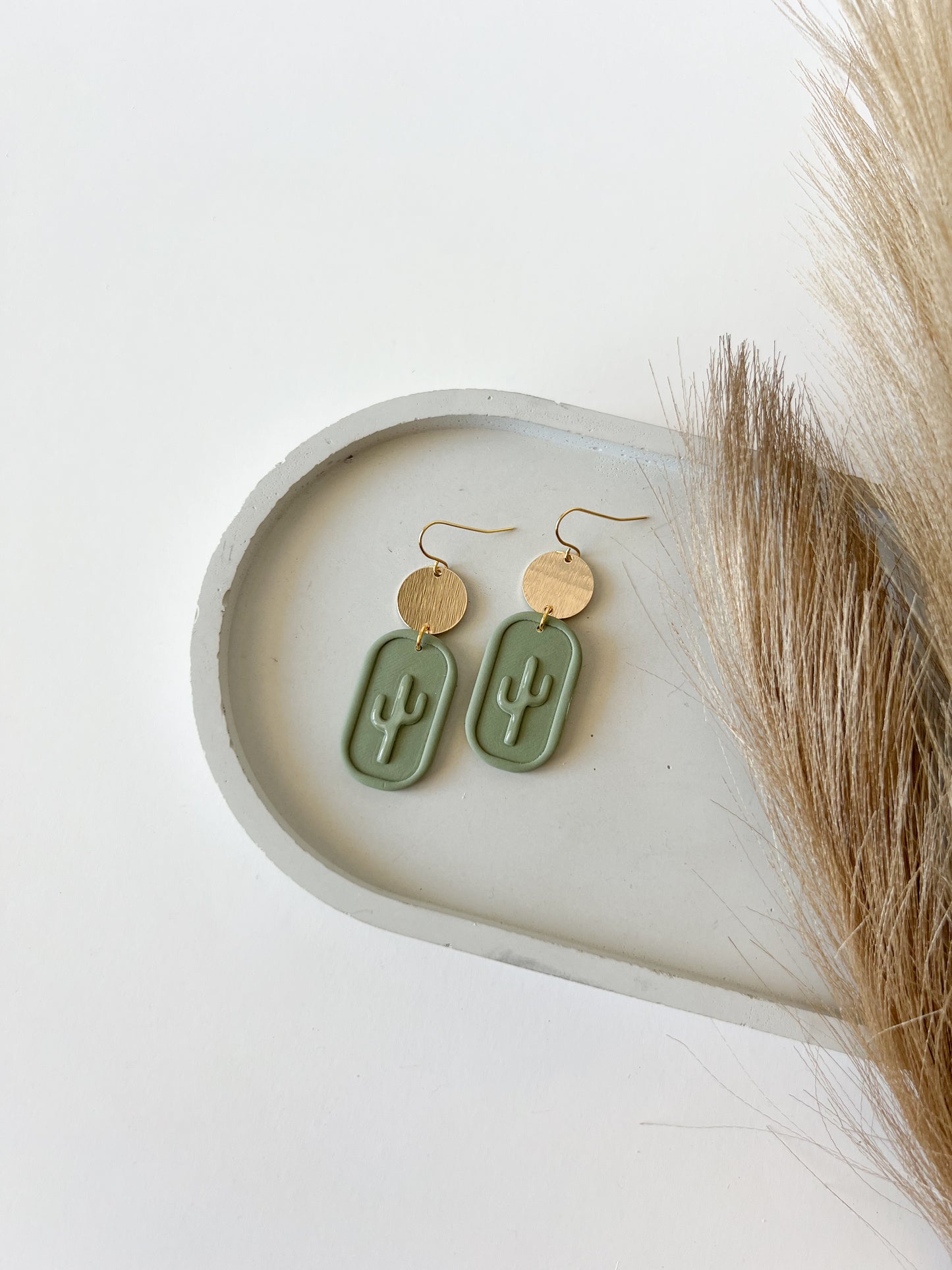 Boho Cactus Dangles