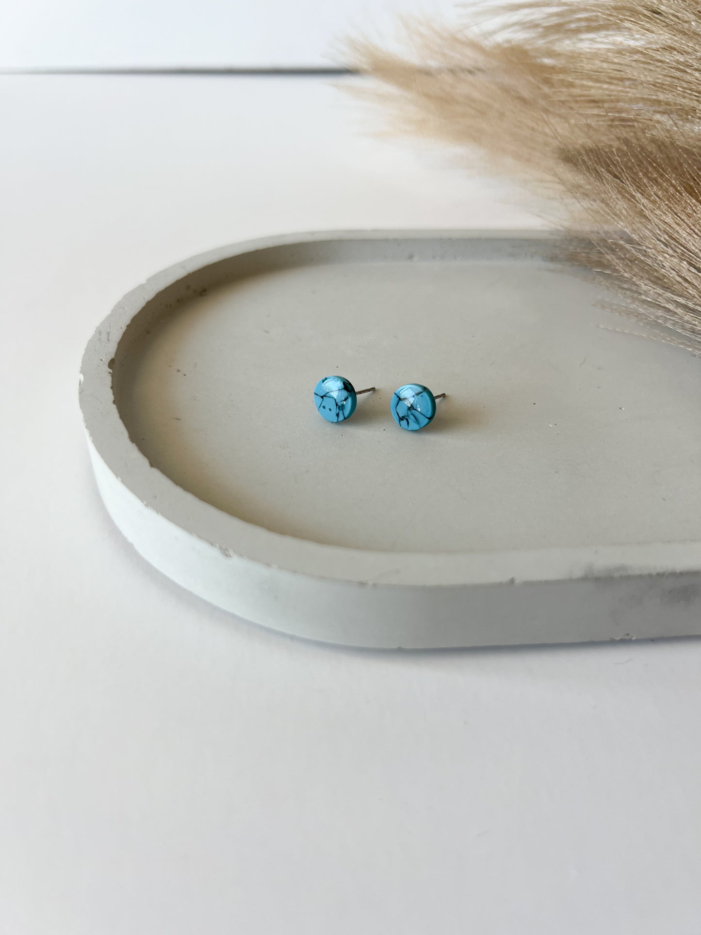 Mini Basic Studs, Turquoise